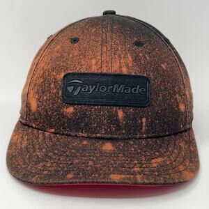 TaylorMade Hat Baseball Cap Golf Golfer Golfing New Era 9Fifty Black Snapback